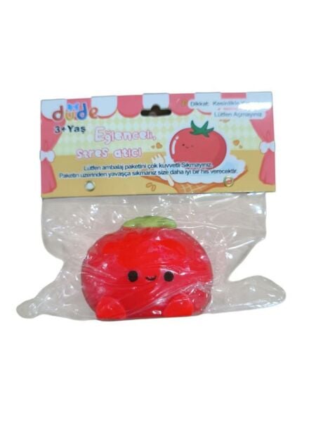 Squishy Oyuncak Havuç Şeftali Domates