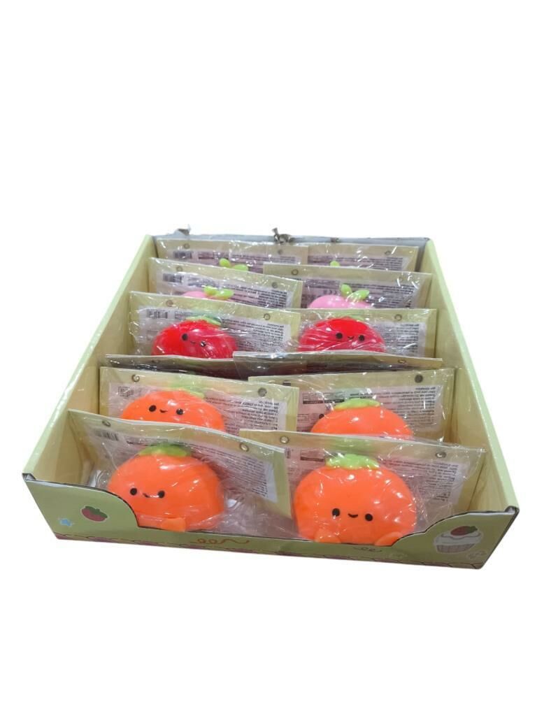 Squishy Oyuncak Havuç Şeftali Domates