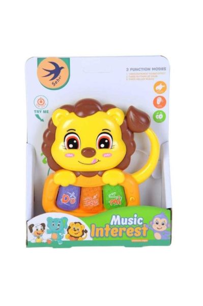 Pilli Sevimli Küçük Aslan Piyano