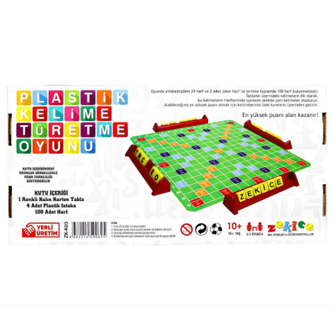 Zekice Kelime Oyunu Kelime Türetme Oyunu