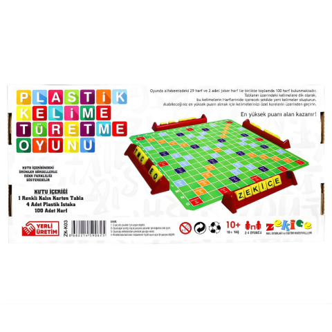 Zekice Kelime Oyunu Kelime Türetme Oyunu