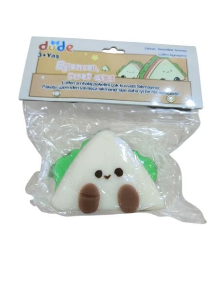 Squishy Oyuncak Avokado Yumurta Sandviç
