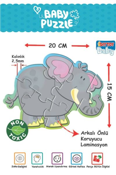 Benim İlk Hayvanlar Puzzlem