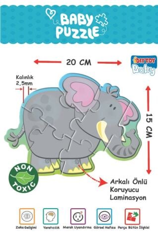 Benim İlk Hayvanlar Puzzlem