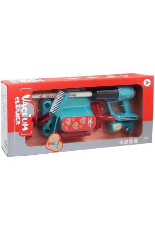 Sesli Yeni Nesil Oyuncak Dikey Elektrik Süpürgesi Seti HJ192