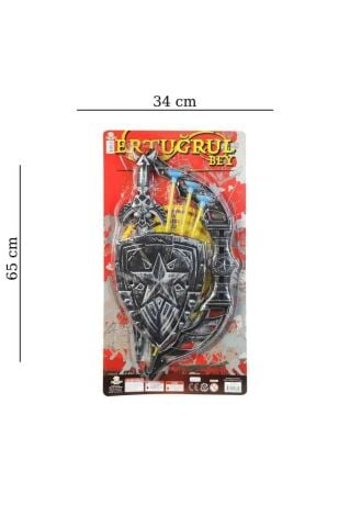 Büyük Kılıç Kalkan Ok Yay Set