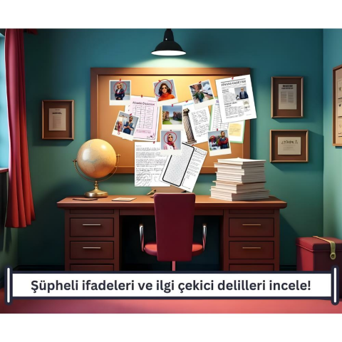 Dedektif Ayla Kumru Yerebatan'da Gece Yarısı Dedektiflik Oyunu