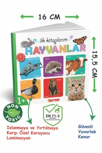 Eğitici İlk Kitaplarım Serisi Set 6 Adet