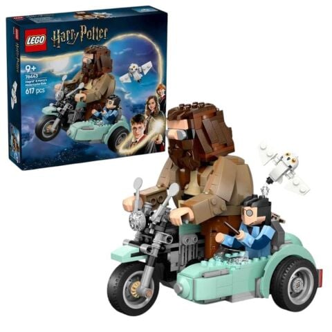 LEGO Harry Potter Hagrid ve Harry’nin Motosiklet Yolculuğu 76443 - 9 Yaş ve Üzeri Çocuklar ve Yetişkinler için Koleksiyonluk Yaratıcı Oyuncak Yapım Seti (617 Parça)