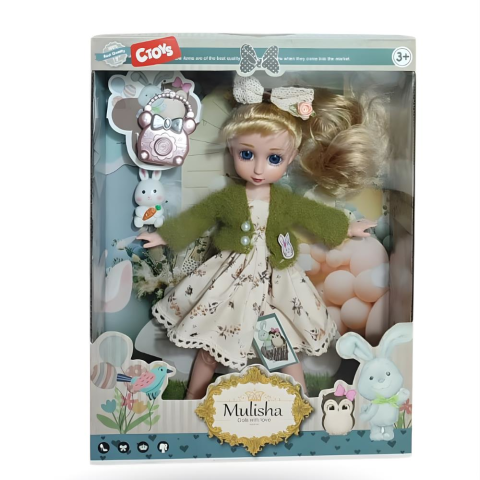 Klasik Moda Aksesuarlı Bebek