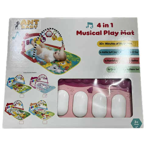 Unıcorn Piyanolu Oyun Halısı