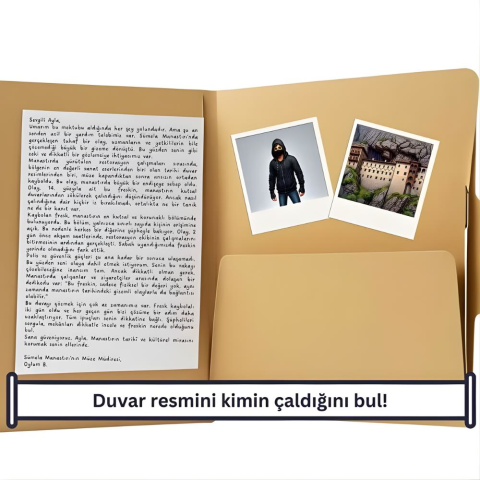 Dedektif Ayla Kumru Sümela Manastırı'nın Gizemi Dedektiflik Oyunu