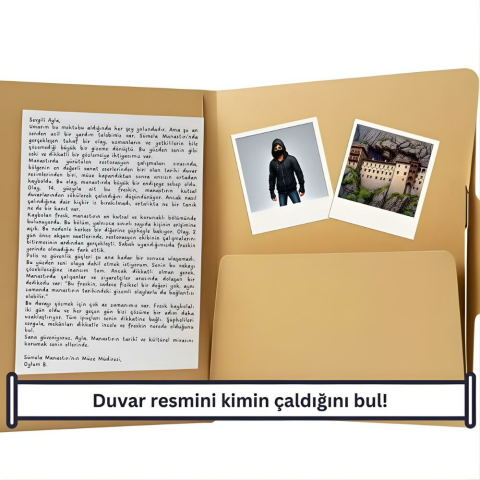 Dedektif Ayla Kumru Sümela Manastırı'nın Gizemi Dedektiflik Oyunu