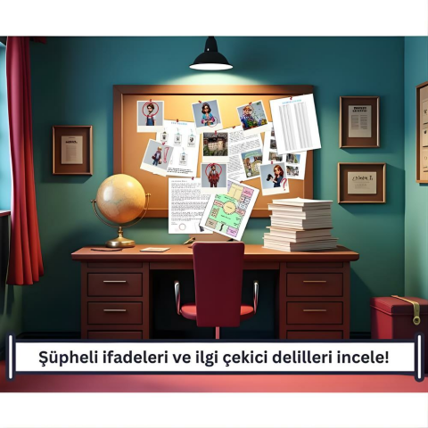 Dedektif Ayla Kumru Sümela Manastırı'nın Gizemi Dedektiflik Oyunu