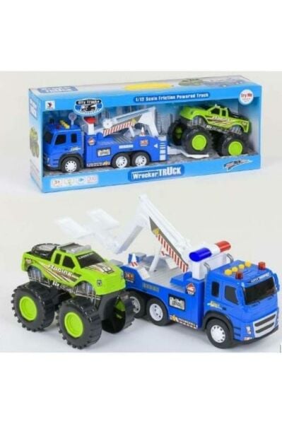 Canem Sesli Işıklı Çekici Kamyon 1188-35