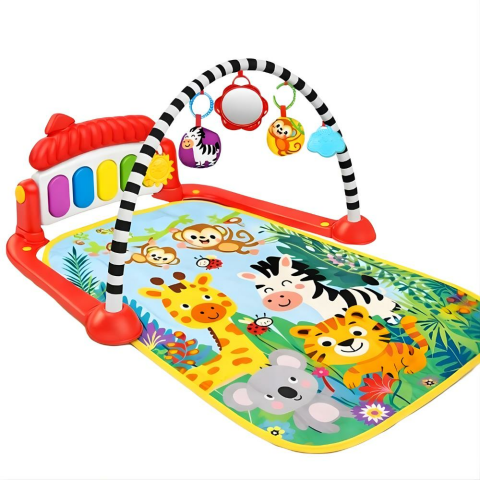 Safari Piyanolu Oyun Halısı