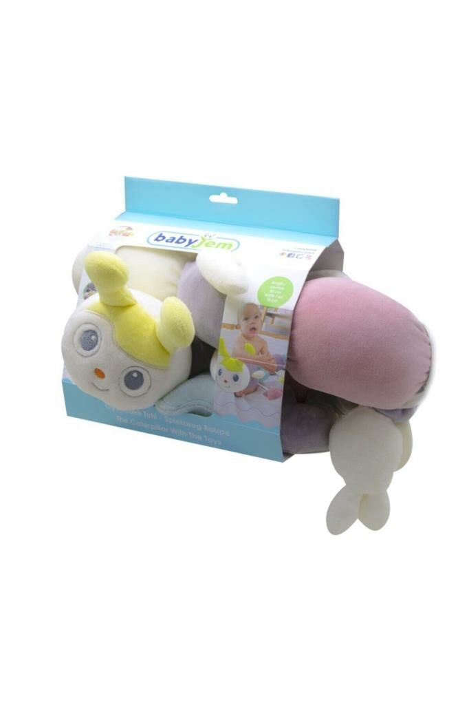 Babyjem Oyuncaklı Tırtıl Kadife Pembe 675