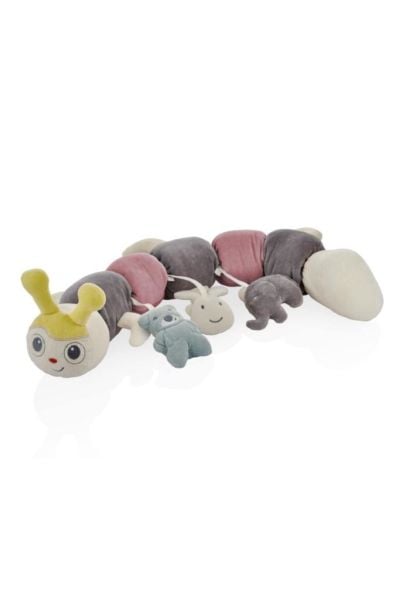 Babyjem Oyuncaklı Tırtıl Kadife Pembe 675