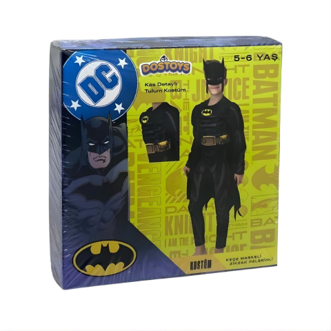 Oceanfour Oyuncak Batman Kaslı Kostüm 5-6 Yaş