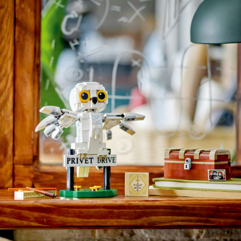 LEGO® Harry Potter™ Hedwig™, Privet Drive 4 Numara’da 76425 -Harry Potter Hayranları için Koleksiyonluk Yaratıcı Oyuncak Yapım Seti