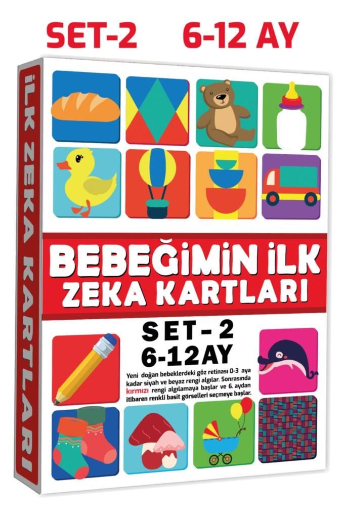 Bebeğimin İlk Zeka Kartları Set-2 / 6-12 Ay