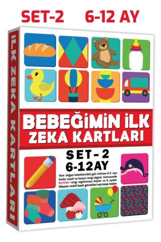 Bebeğimin İlk Zeka Kartları Set-2 / 6-12 Ay