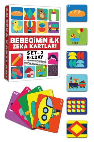 Bebeğimin İlk Zeka Kartları Set-2 / 6-12 Ay