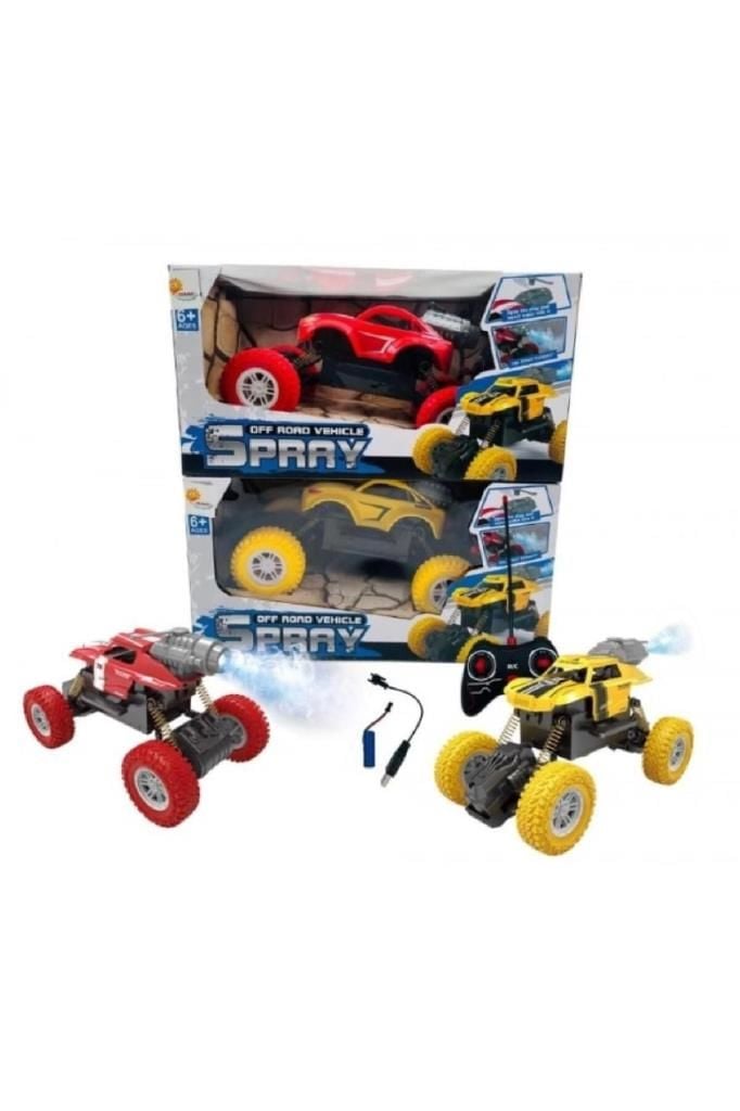 Uzaktan Kumandalı Şarjlı Duman Atan Jeep (1 Adet) F6020B