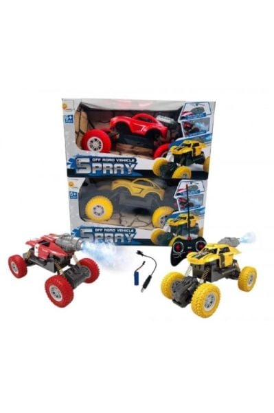 Uzaktan Kumandalı Şarjlı Duman Atan Jeep (1 Adet) F6020B