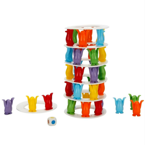 Moli Toys Rising Penguin- Penguen Kulesi Denge Oyunu