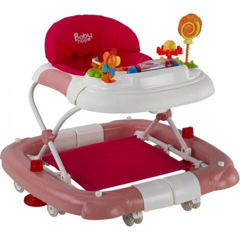 Royal Sallanan Yürüteç (Pastel Pembe)