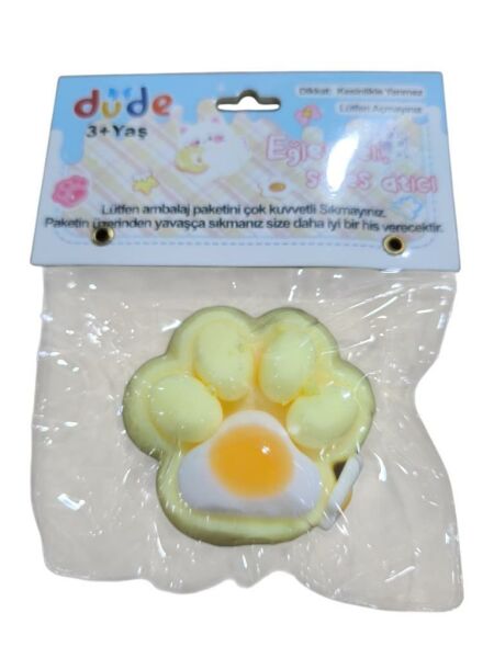 Squishy Oyuncak Pati Omlet / Pati Jelibon