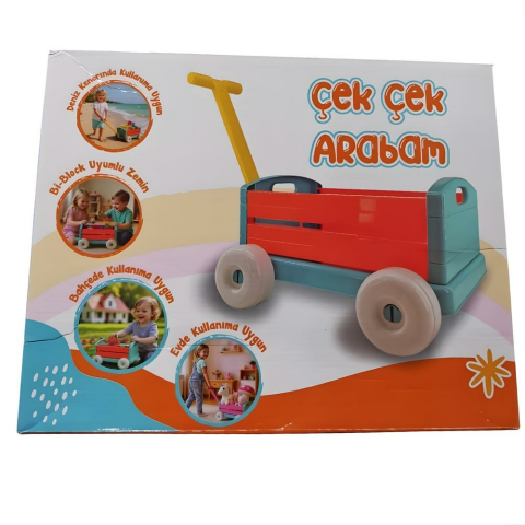 Çek Çek Arabam Turuncu