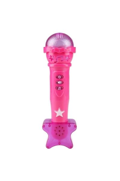 Işıklı Müzikli Karaoke Mikrofon