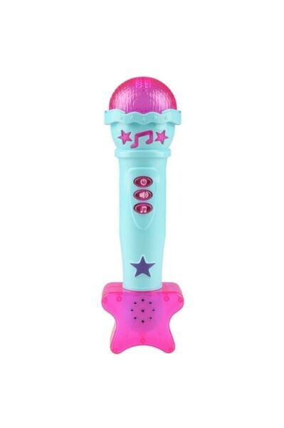 Işıklı Müzikli Karaoke Mikrofon