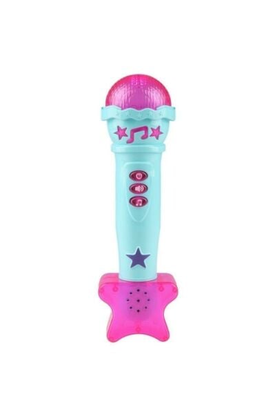 Işıklı Müzikli Karaoke Mikrofon