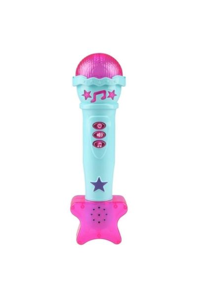 Işıklı Müzikli Karaoke Mikrofon