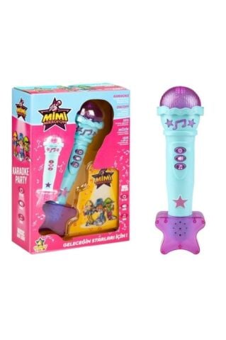 Işıklı Müzikli Karaoke Mikrofon