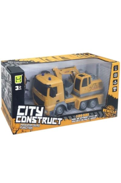 Işıklı Full Fonksiyonlu Şarjlı Uzaktan Kumandalı Kepçe 30 Cm Sh091-354b