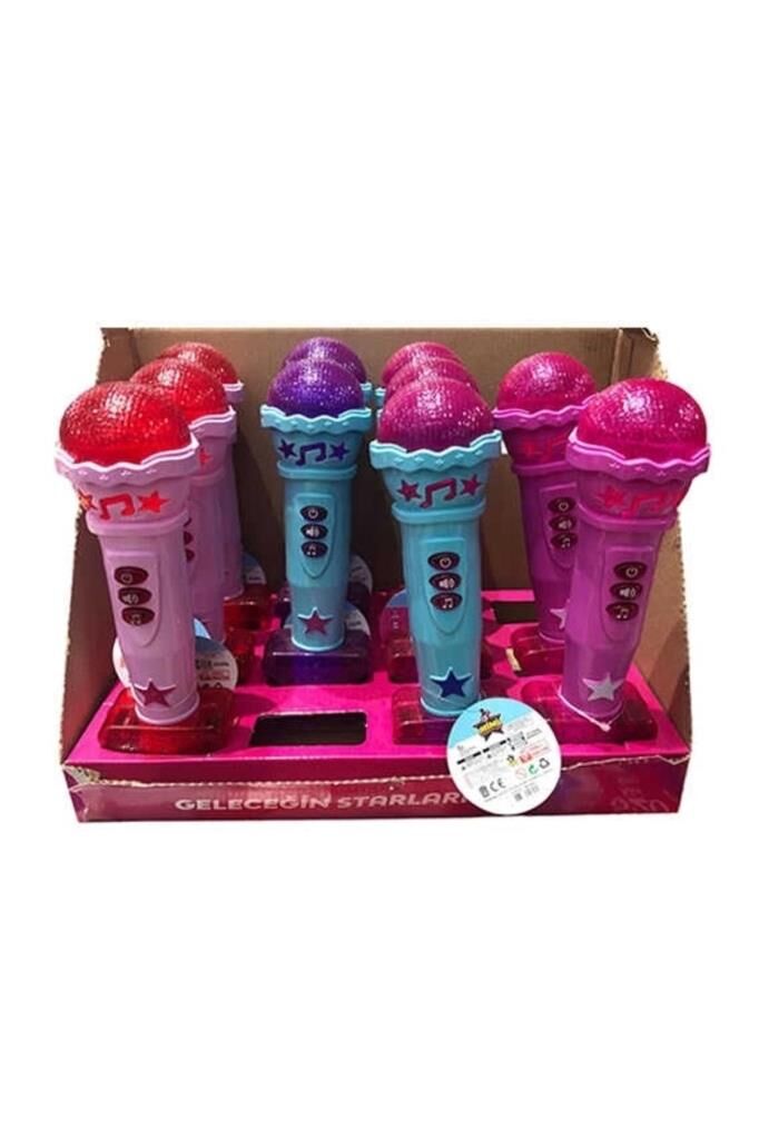 Işıklı Sesli Mikrofon (1 Adet)