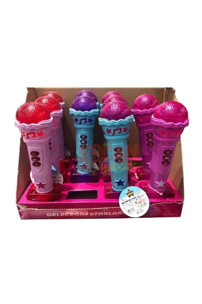 Işıklı Sesli Mikrofon (1 Adet)