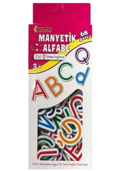 Manyetik Alfabe Türkçe-İngilizce