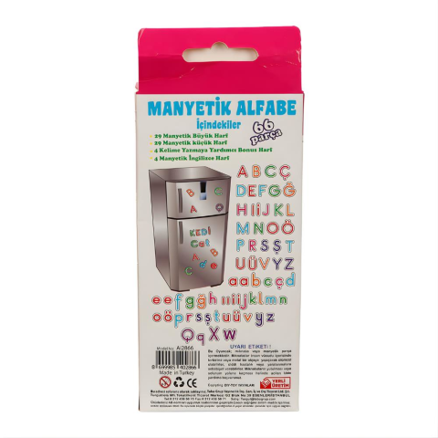 Manyetik Alfabe Türkçe-İngilizce