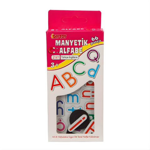 Manyetik Alfabe Türkçe-İngilizce