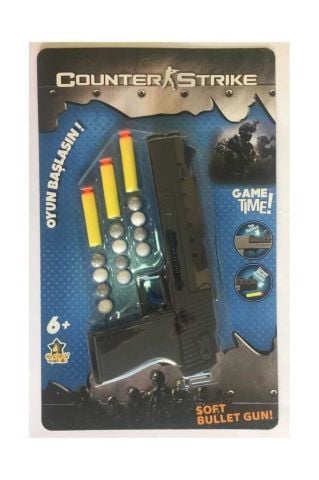 Counter Strike Desert Eagle Sünger Mermi Atan Tabanca Nerf Benzeri