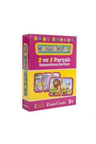 Flash Cards - Hayvanlar / 2 Yaş