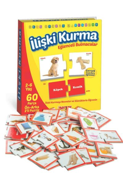 İlişki Kurma Eğlenceli Bulmacalar Eğitici Oyuncak Set Puzzle