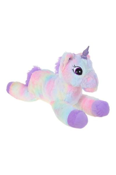 Peluş 60 Cm Yatan Boynuzlu At