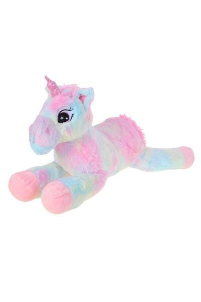 Peluş 60 Cm Yatan Boynuzlu At