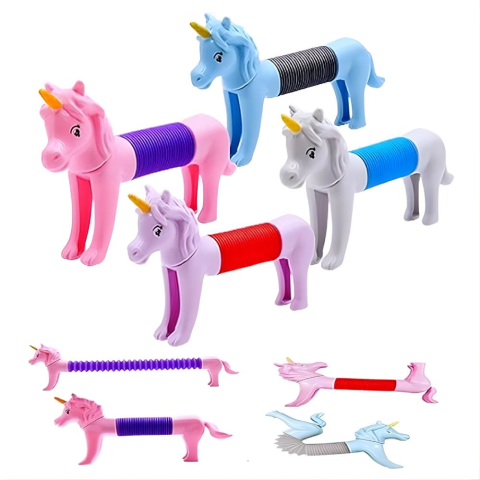 Işıklı Uzamalı Boynuzlu At